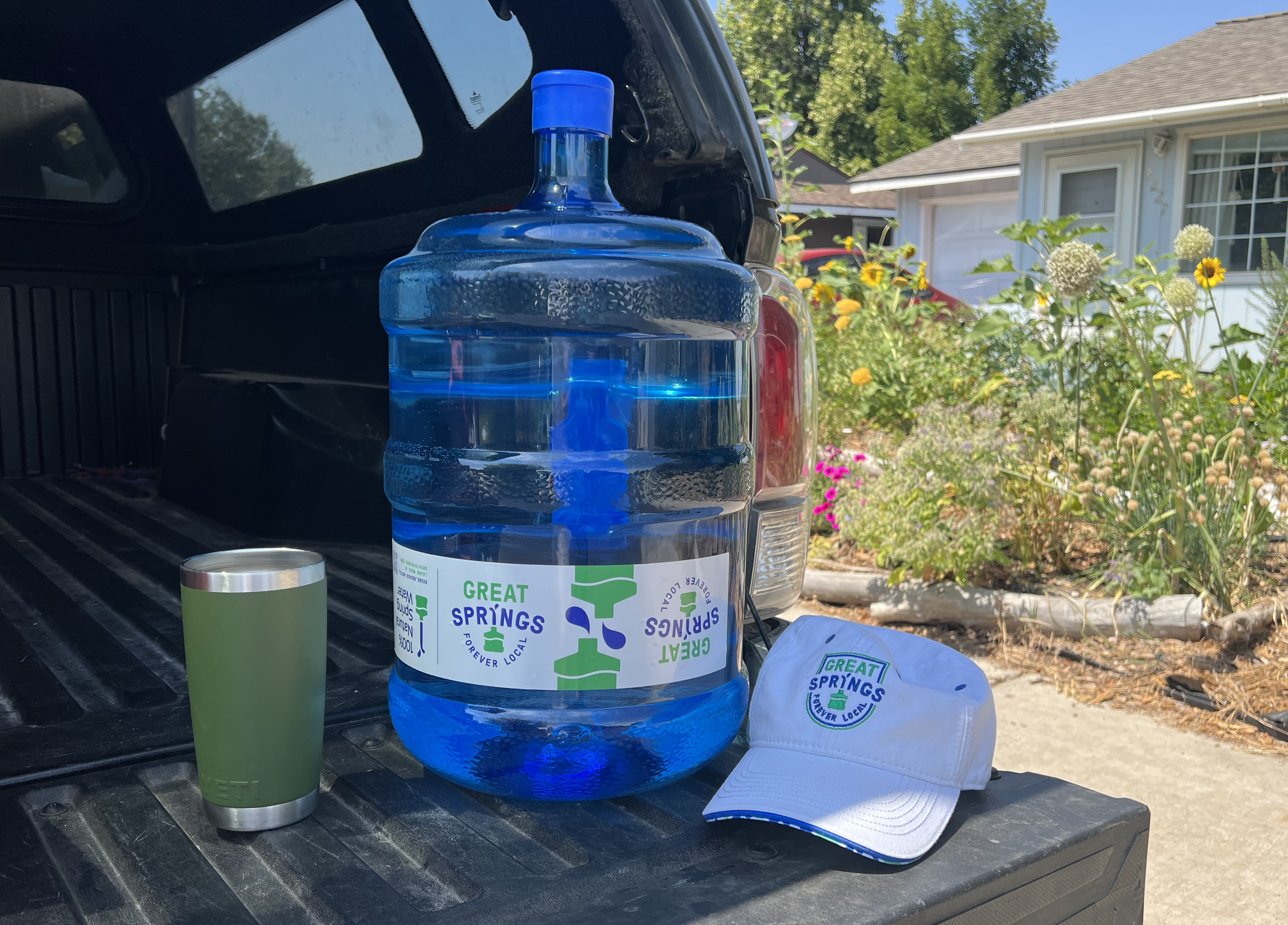 Get 5 Gallons of Free Natural Spring Water Redeem QR Code Great Springs